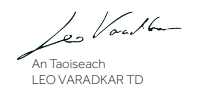 An Taoiseach LEO VARADKAR TD